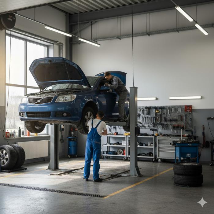 Automobilių techninis aptarnavimas Vilniuje. Tepalų ir filtrų keitimas.