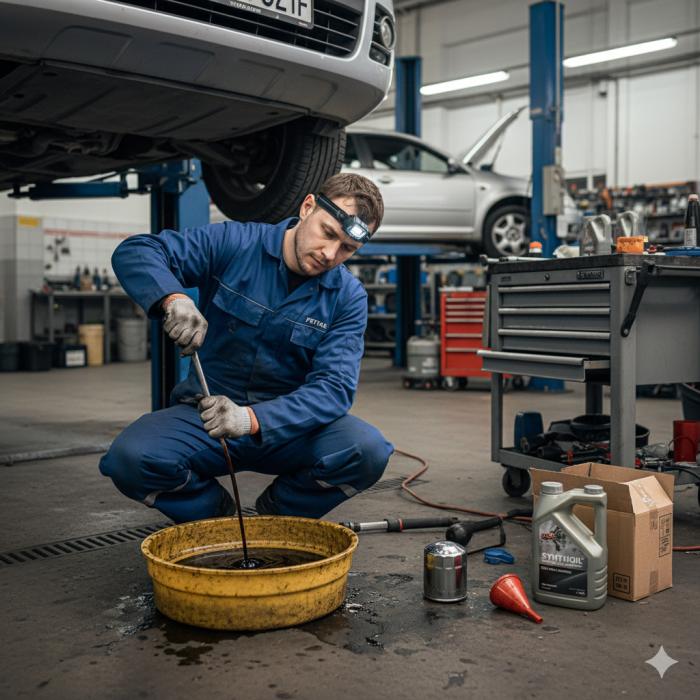 Automobilių techninis aptarnavimas Vilniuje. Tepalų ir filtrų keitimas.