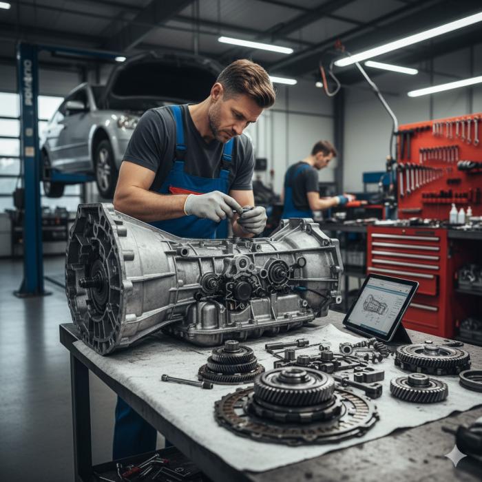 Transmisijos remontas