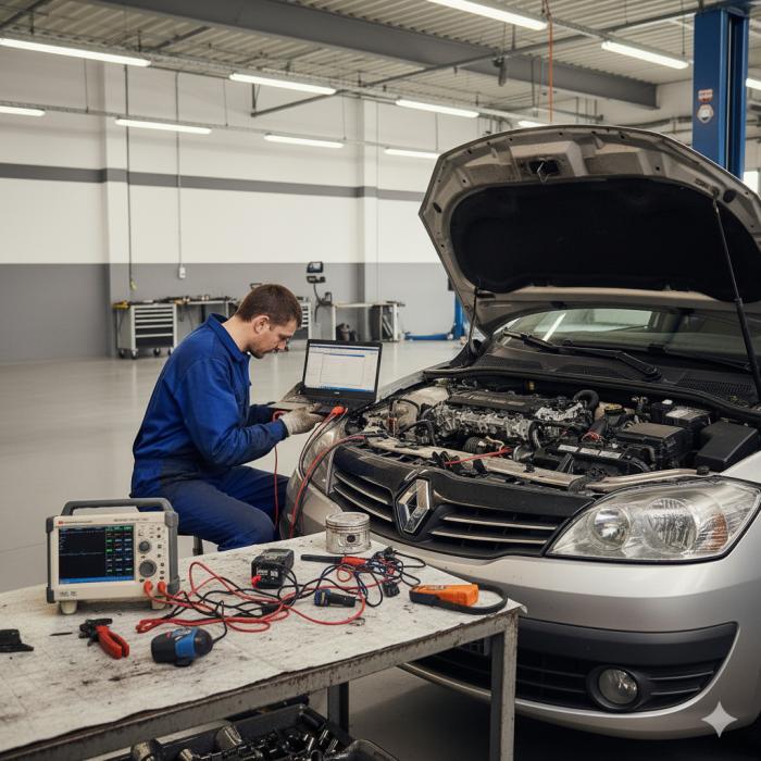 Renault servisas - elektros remontas