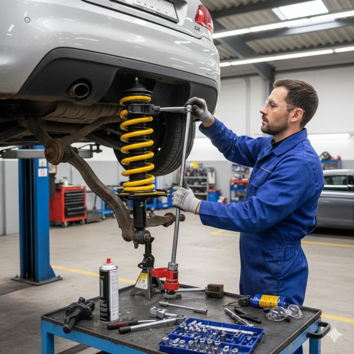 Peugeot važiuoklės remontas