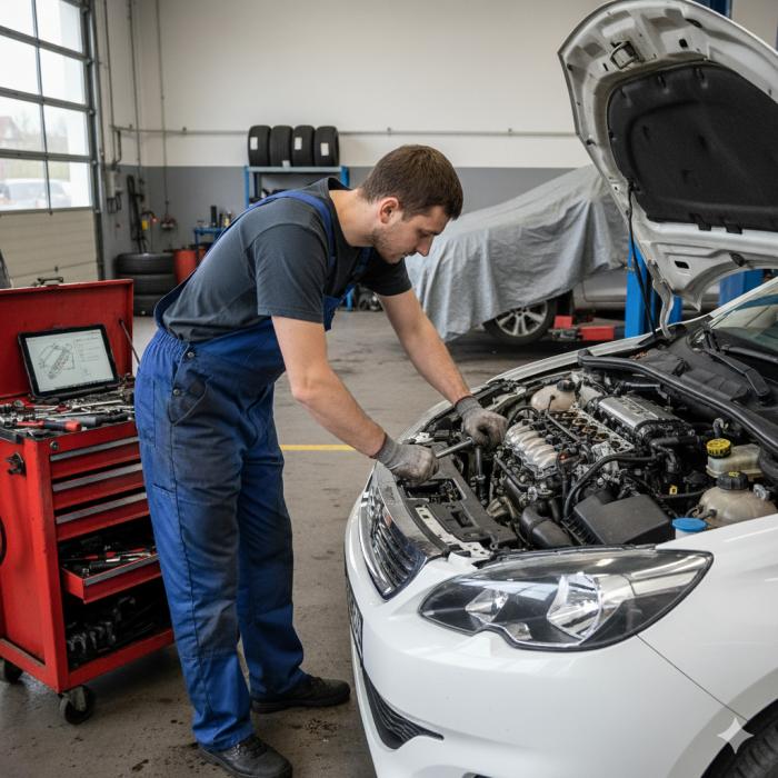 Peugeot variklio diagnostika