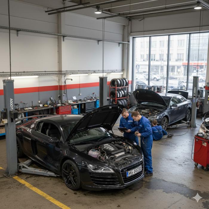Audi servisas Vilnius. Audi remontas